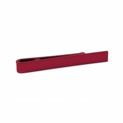 Warren Asher Short Metallic Red Tie Bar
