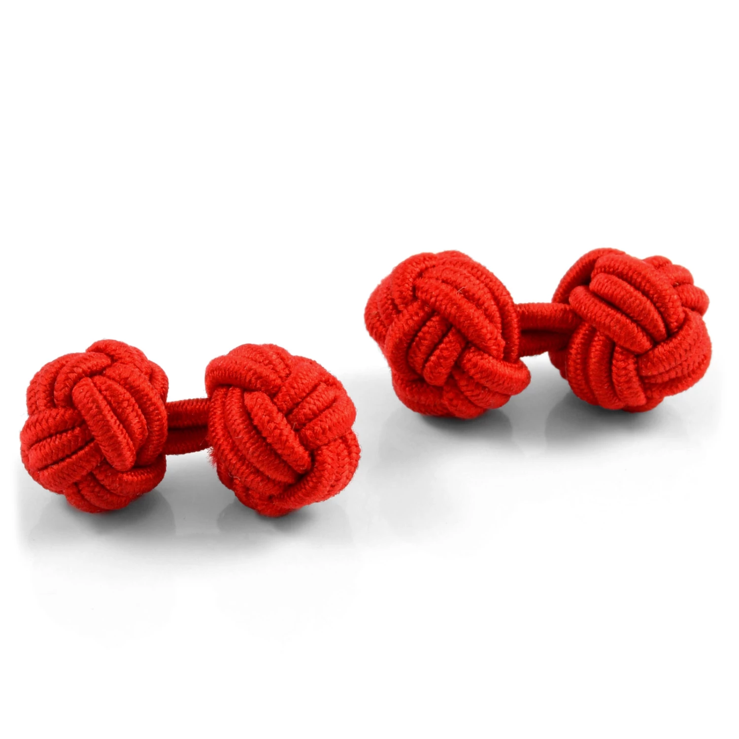 Warren Asher True Red Knot Cufflinks 2 Warren Asher True Red Knot Cufflinks - Image 2