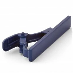 Warren Asher Short Matte Dark Blue Tie Clip -Cheap TIE CLIPS Store 1 3 134 1