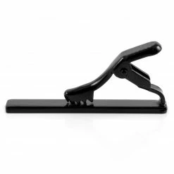Warren Asher Short Black Tie Clip -Cheap TIE CLIPS Store 1 3 77