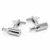 Warren Asher Silver-Tone Bottle Cufflinks