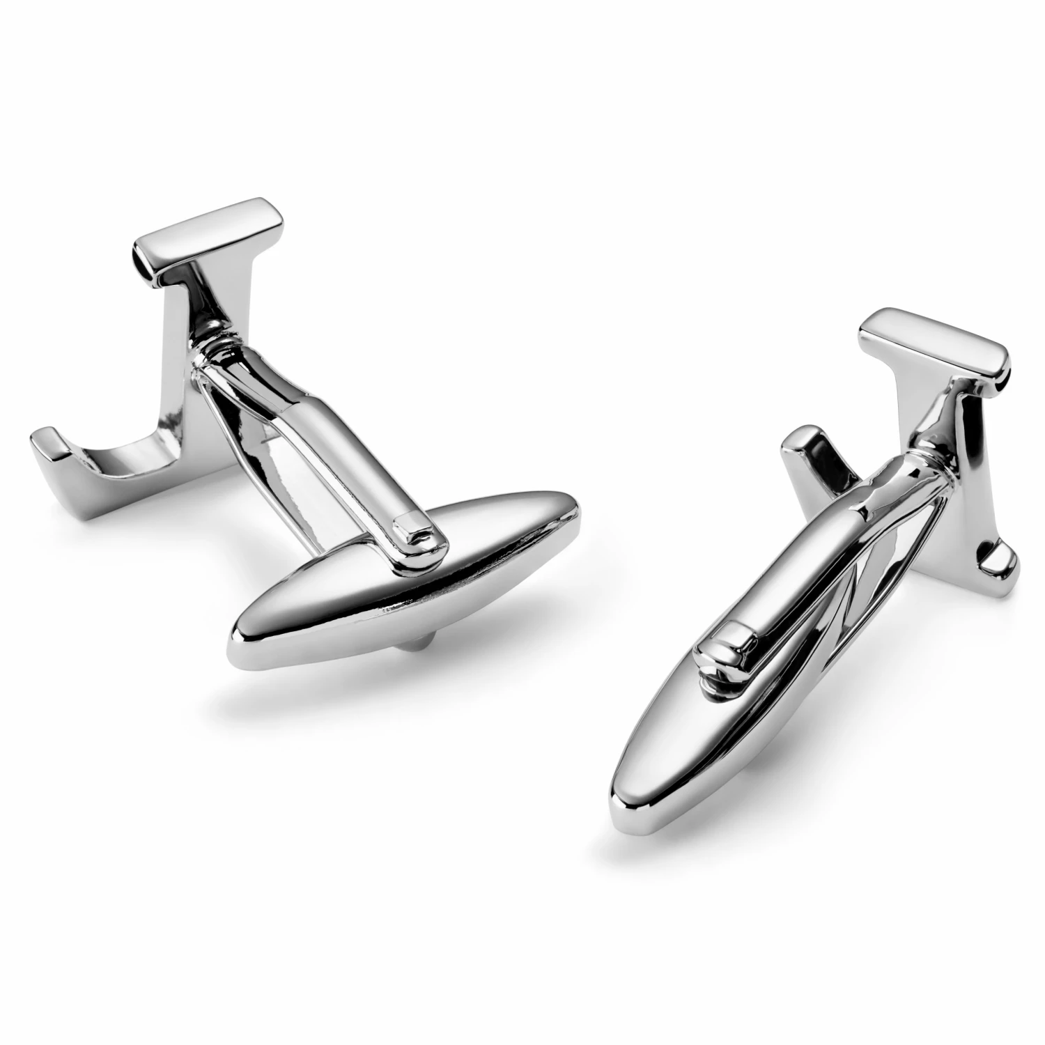 Trendhim Silver-Tone Letter L Initial Cufflinks 2 Trendhim Silver-Tone Letter L Initial Cufflinks - Image 2