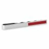 Bohemian Revolt Geo Remix | Silver-Tone & Red Square Stainless Steel Tie Bar