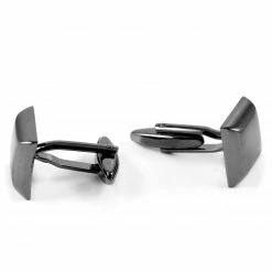 Warren Asher Square Rounded Black Cufflinks -Cheap TIE CLIPS Store 17 1 5 1 19