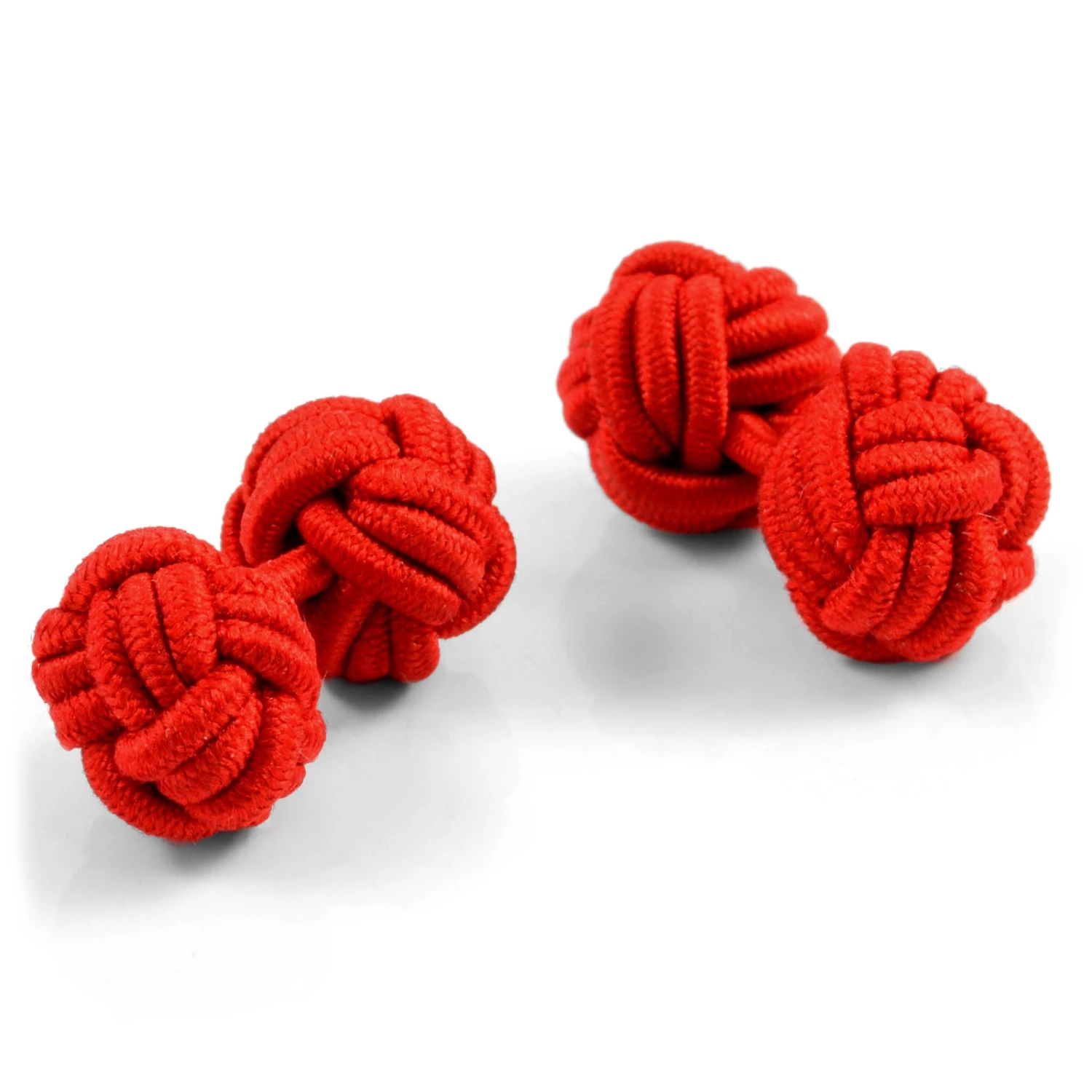 Warren Asher True Red Knot Cufflinks 1 Warren Asher True Red Knot Cufflinks