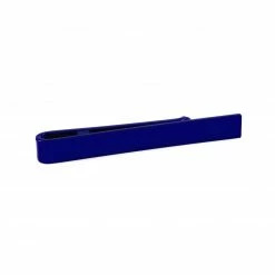 Warren Asher Short Metallic Blue Tie Bar