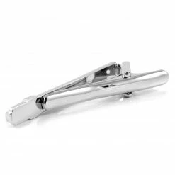 Warren Asher Silver-Tone with Blue Detail Tie Clip -Cheap TIE CLIPS Store 2 2 86
