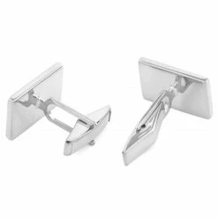 Northern Jewelry Cubic 925s Silver Zirconia Dotted Cufflinks -Cheap TIE CLIPS Store 20 3 32