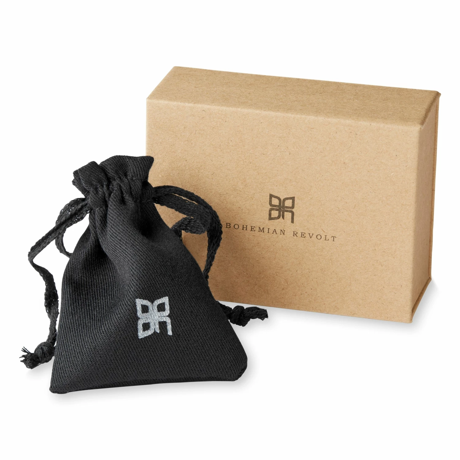 Bohemian Revolt Geo Remix | Cream, Light Blue & Black Motif Stainless Steel Cufflinks 5 Bohemian Revolt Geo Remix | Cream, Light Blue & Black Motif Stainless Steel Cufflinks - Image 5