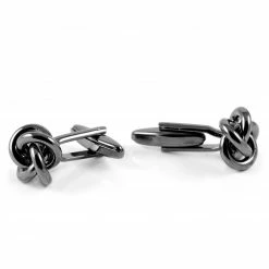 Warren Asher Black Gothic Knot Cufflinks -Cheap TIE CLIPS Store 25 1 12