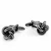 Warren Asher Black Gothic Knot Cufflinks