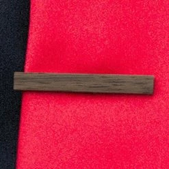 Warren Asher Ebony Wood & Metal Tie Clip -Cheap TIE CLIPS Store 28 ebony wood tie clip cropped