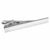 Warren Asher Silver-Tone Stainless Steel Dotted Tie Clip