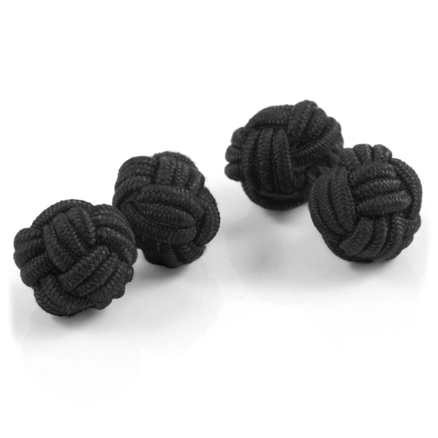 Warren Asher Black Knot Cufflinks 1 Warren Asher Black Knot Cufflinks