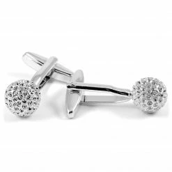 Warren Asher Round Silver-Tone Cufflinks -Cheap TIE CLIPS Store 3 1 135 1 21