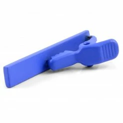 Warren Asher Short Blue Square Tie Clip -Cheap TIE CLIPS Store 3 1 96