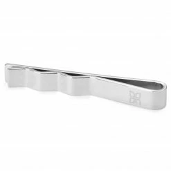Bohemian Revolt Geo Remix | Silver-Tone & Madagascar Stone Stainless Steel Tie Bar -Cheap TIE CLIPS Store 3 2 675b5f0e8c9ea59a17abecb2138980c1