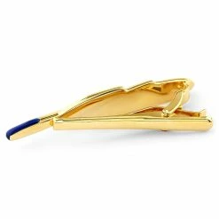 Warren Asher Blue & Gold-Tone Quill Tie Clip 8 Warren Asher Blue & Gold-Tone Quill Tie Clip -Cheap TIE CLIPS Store 37 2 18