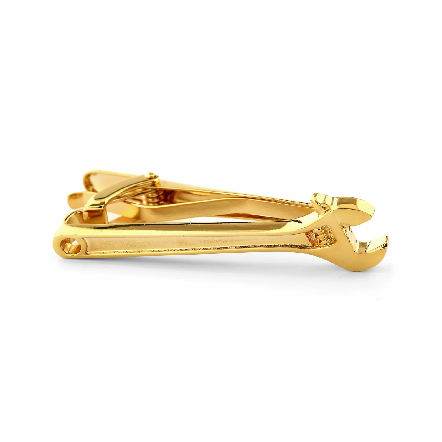 Warren Asher Gold-Tone Wrench Short Tie Clip 2 Warren Asher Gold-Tone Wrench Short Tie Clip - Image 2