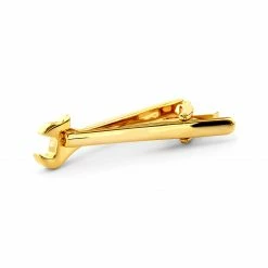 Warren Asher Gold-Tone Wrench Short Tie Clip 8 Warren Asher Gold-Tone Wrench Short Tie Clip -Cheap TIE CLIPS Store 38 2 27