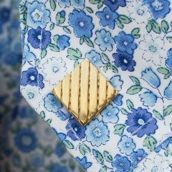 Warren Asher Square Gold-Tone Striped Cufflinks -Cheap TIE CLIPS Store 3837 cufflinksbm4