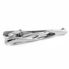 Warren Asher Elegant Silver-Tone Tie Clip