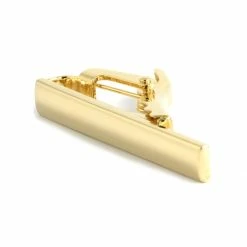 Warren Asher Simple Gold-Tone Tie Clip -Cheap TIE CLIPS Store 4 2 4 1 1
