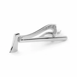 Warren Asher Silver-Tone Lumberjack’s Short Tie Clip 8 Warren Asher Silver-Tone Lumberjack’s Short Tie Clip -Cheap TIE CLIPS Store 40 3 8