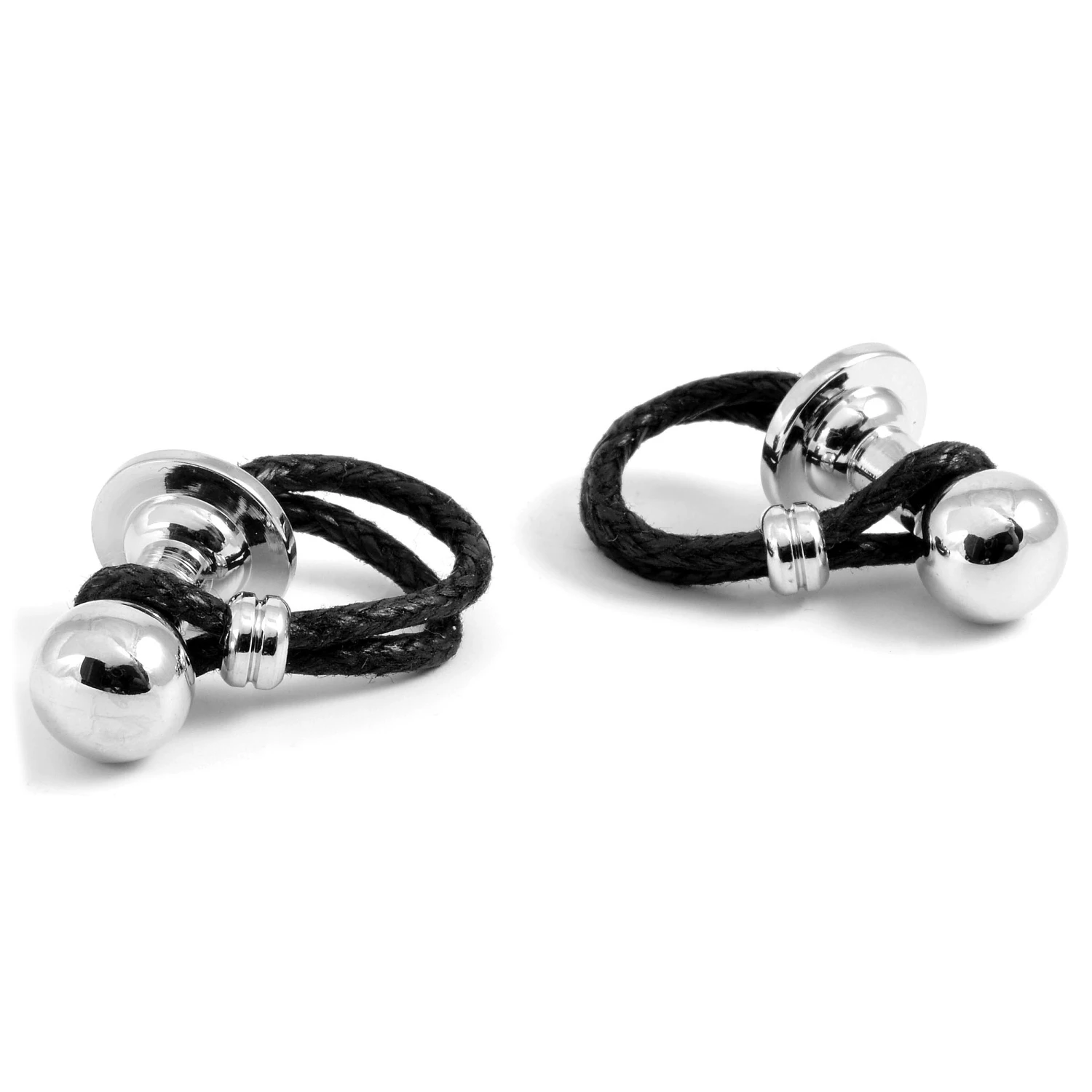 Warren Asher Silver-Tone Pawn Cufflinks 1 Warren Asher Silver-Tone Pawn Cufflinks