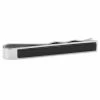 Bohemian Revolt Geo Remix | Silver-Tone & Black Onyx Stone Stainless Steel Tie Bar