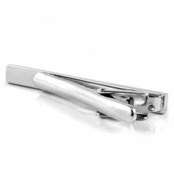 Warren Asher Silver-Tone Old-School Pattern Tie Clip -Cheap TIE CLIPS Store 6 2 44