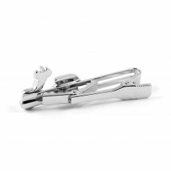 Warren Asher Silver-Tone Scooter Tie Clip -Cheap TIE CLIPS Store 6 3 41