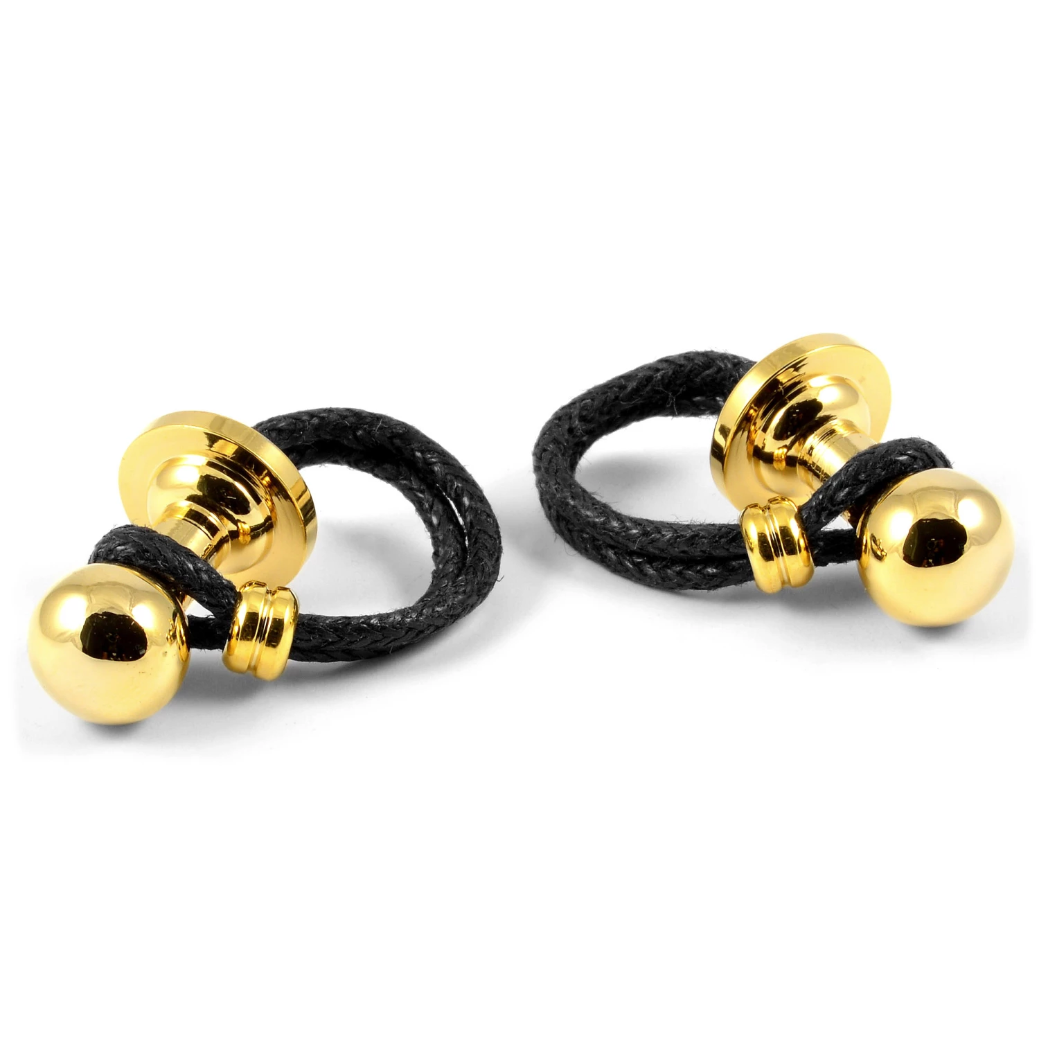 Warren Asher Gold-Tone Pawn Cufflinks 1 Warren Asher Gold-Tone Pawn Cufflinks