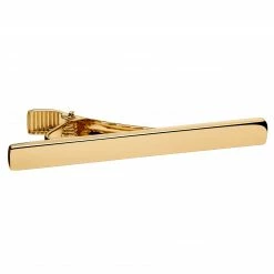Northern Jewelry Classic 14k Gold-Plated 925s Silver Tie Clip