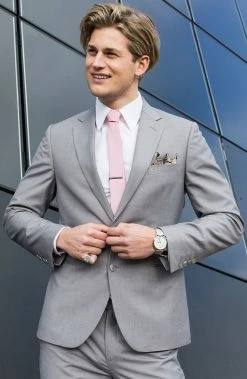 Warren Asher Short Dark Grey Tie Bar -Cheap TIE CLIPS Store billed 1 304