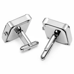 Warren Asher Square Silver-Tone Watch Stainless Steel Cufflinks 8 Warren Asher Square Silver-Tone Watch Stainless Steel Cufflinks -Cheap TIE CLIPS Store chgygvg