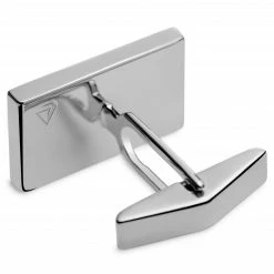 Northern Jewelry Rectangle 925s Classic Silver Cufflinks -Cheap TIE CLIPS Store cvjughk