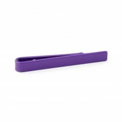 Warren Asher Short Purple Tie Bar