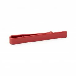Warren Asher Short Red Tie Bar