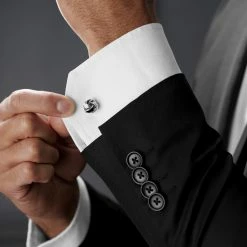 Warren Asher Silver-Tone Gothic Knot Cufflinks -Cheap TIE CLIPS Store rel megashoot cufflinks 1 6832