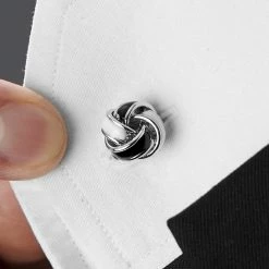Warren Asher Silver-Tone Gothic Knot Cufflinks -Cheap TIE CLIPS Store rel megashoot cufflinks 1 6832 bm2