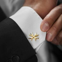 Warren Asher Gold-Tone Star Cufflinks 9 Warren Asher Gold-Tone Star Cufflinks -Cheap TIE CLIPS Store rel megashoot cufflinks 1 6871