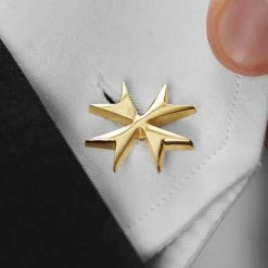 Warren Asher Gold-Tone Star Cufflinks 11 Warren Asher Gold-Tone Star Cufflinks -Cheap TIE CLIPS Store rel megashoot cufflinks 1 6871 bm2