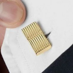 Warren Asher Rectangle Gold-Tone Wave Cufflinks 9 Warren Asher Rectangle Gold-Tone Wave Cufflinks -Cheap TIE CLIPS Store rel megashoot cufflinks 1 9418 bm2