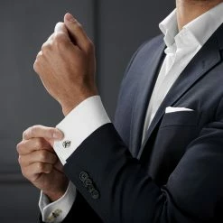 Warren Asher Gold- & Silver-Tone Twisted Cufflinks -Cheap TIE CLIPS Store rel megashoot cufflinks 2 3838