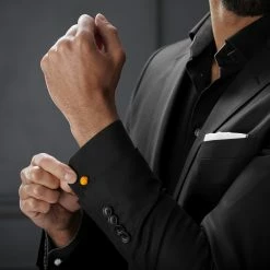 Warren Asher Canary Yellow Knot Cufflinks -Cheap TIE CLIPS Store rel megashoot cufflinks 2 7538