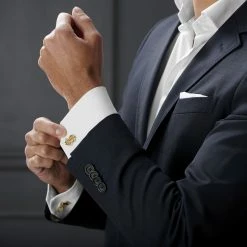 Warren Asher Gold-Tone Dollar Sign Cufflinks -Cheap TIE CLIPS Store rel megashoot cufflinks 2 9500