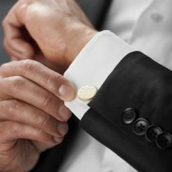 Bohemian Revolt Geo Remix | Round Gold-Tone Stainless Steel Cufflinks 9 Bohemian Revolt Geo Remix | Round Gold-Tone Stainless Steel Cufflinks -Cheap TIE CLIPS Store rel megashoot cufflinks 6 20192