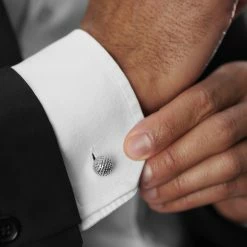 Warren Asher Round Silver-Tone Cufflinks -Cheap TIE CLIPS Store rel megashoot cufflinks 8 8282 4