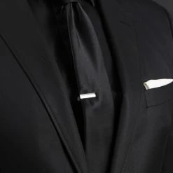 Warren Asher Mini Silver-Tone Tie Clip -Cheap TIE CLIPS Store ste megashoot tieclips 13957 75 1